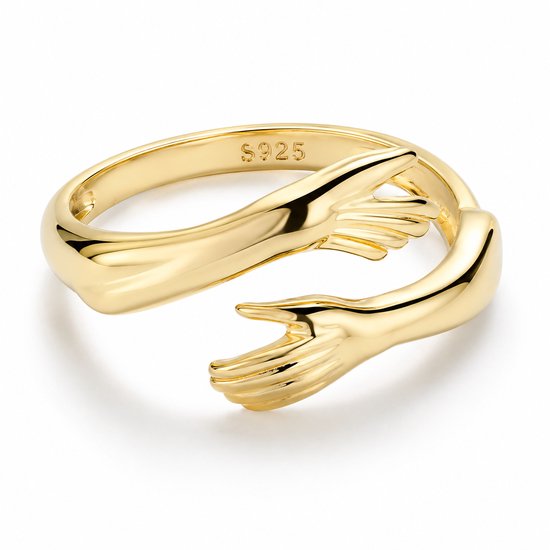 Gouden Handjes Ring